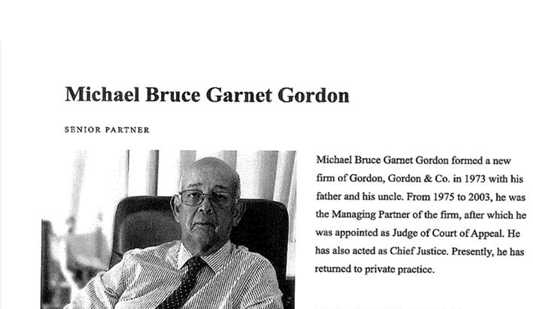 Dr. Michael Bruce Garnet Gordon